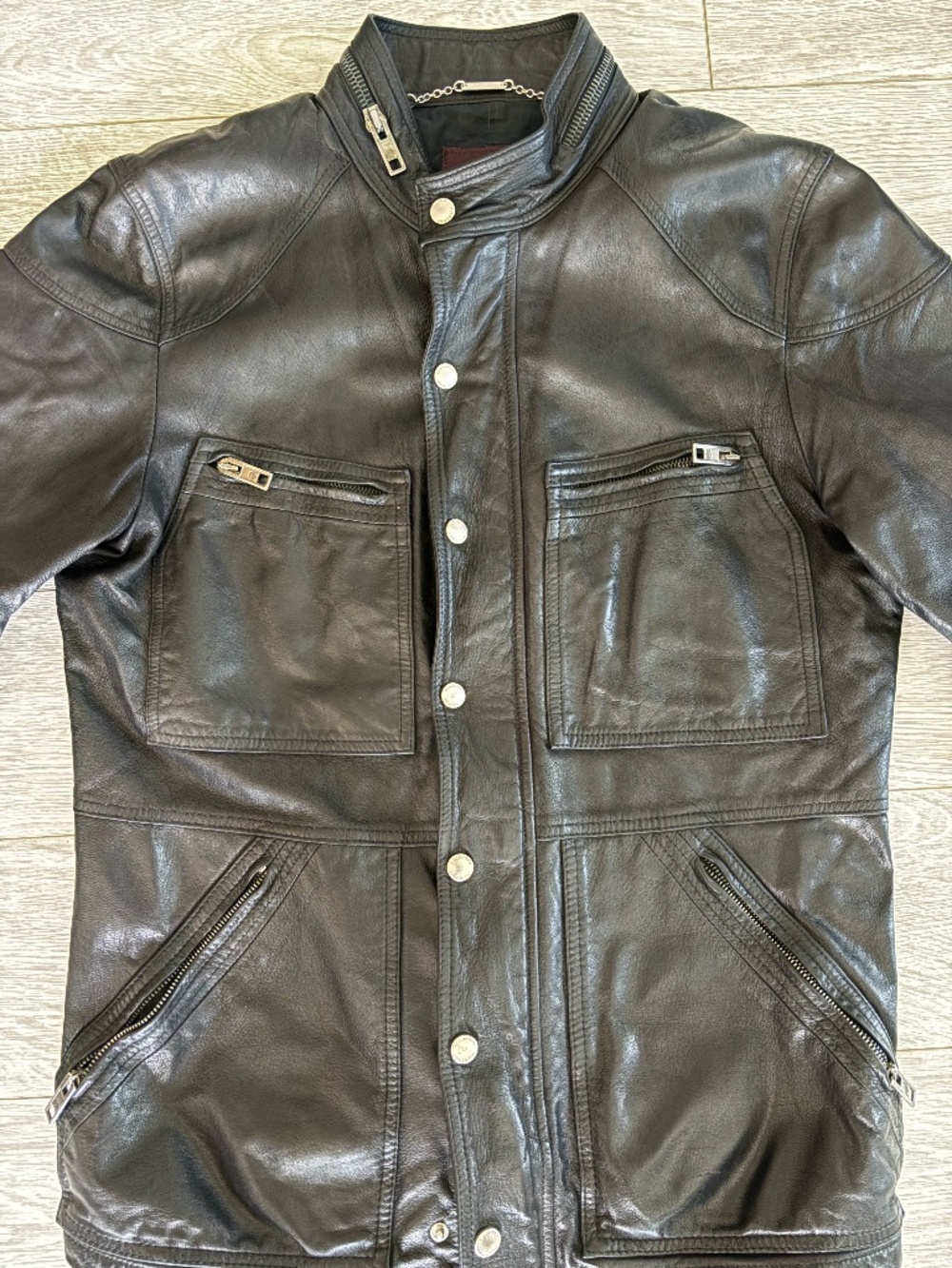 MULBERRY MENS LEATHER JACKET - Picture 5 of 9
